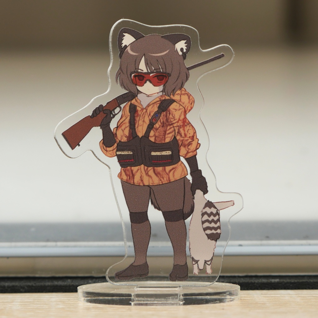 アライグマスレイヤー　アクリルフィギュア