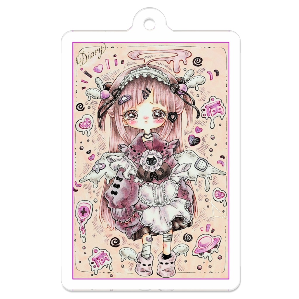 アクリルキーホルダー(病み)