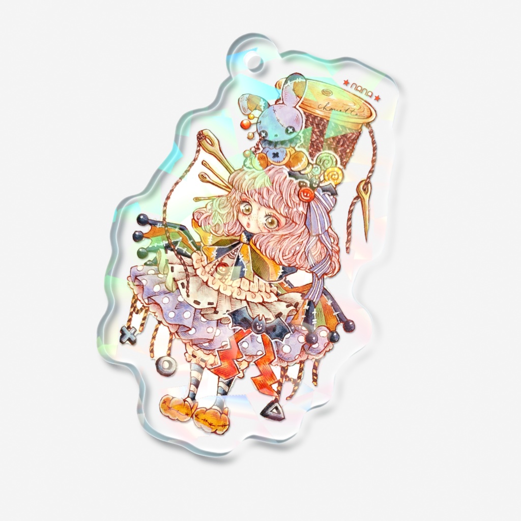 ホログラムキーホルダー(DOLL-リコ)