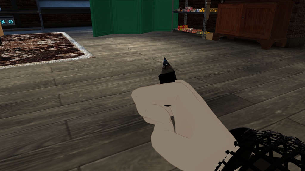 【VRChat】仕込みナイフ展開ギミック搭載指輪
