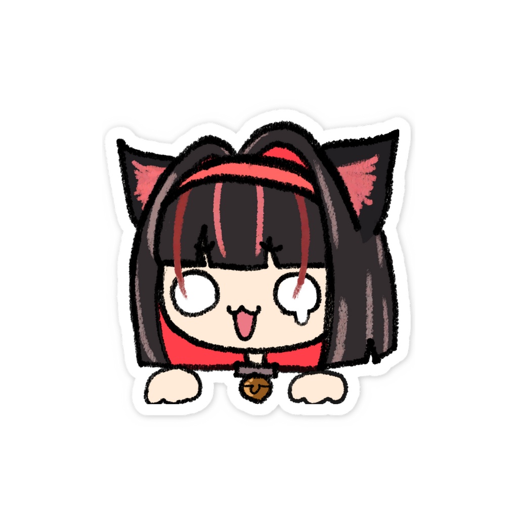 あうー!ステッカー