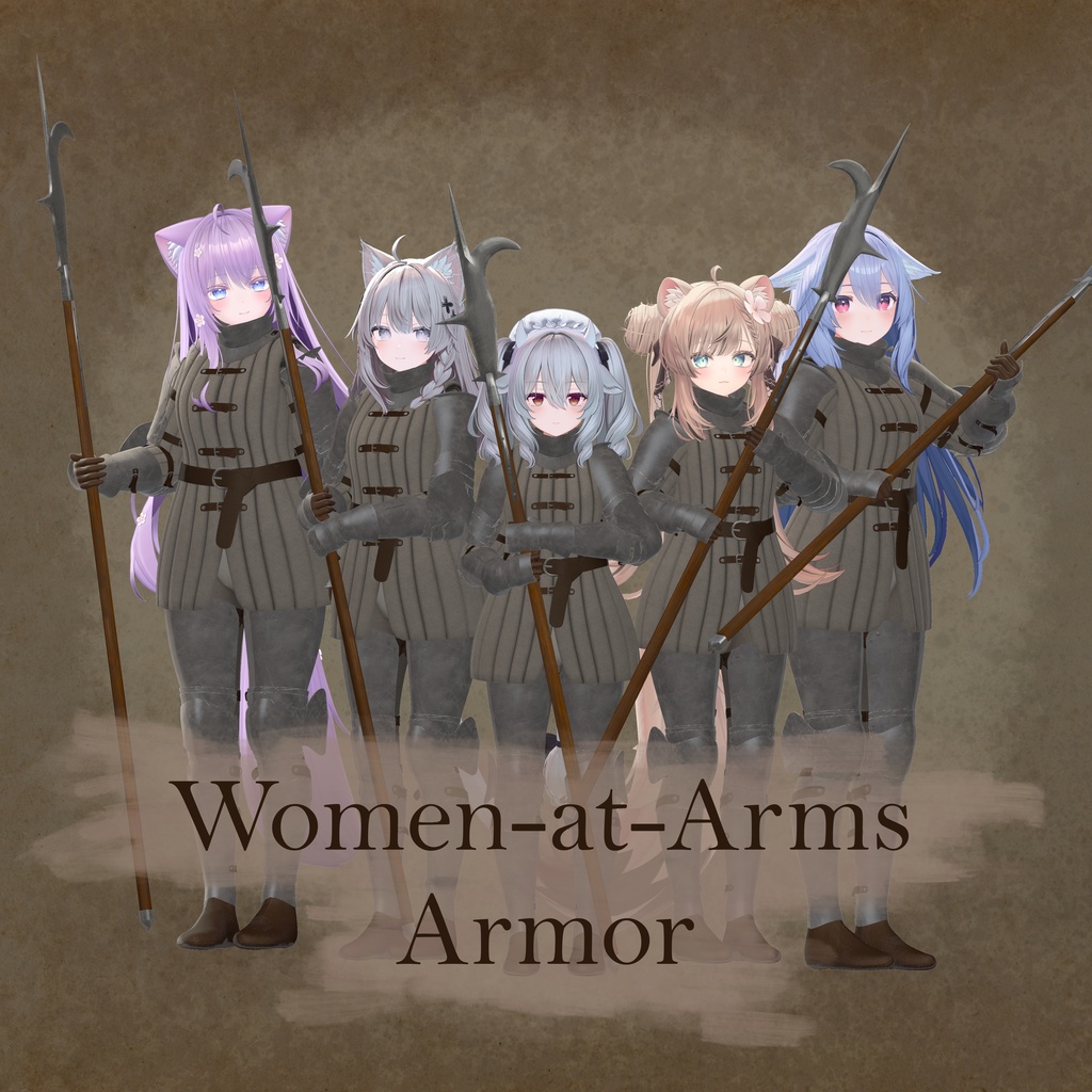 Medieval Women-at-Arms Armor
