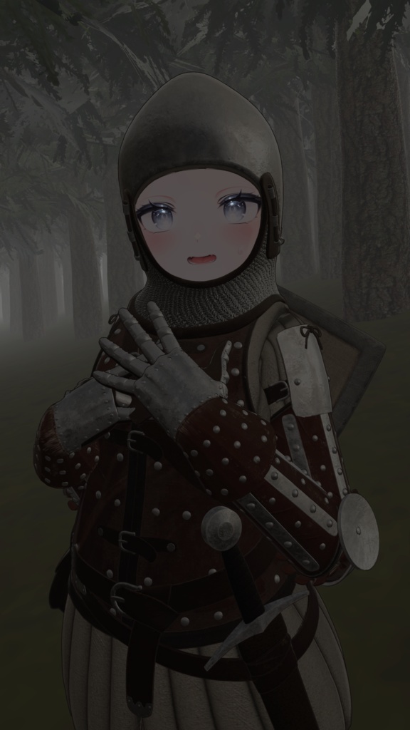 Medieval Mercenary Sergeant Armor Set