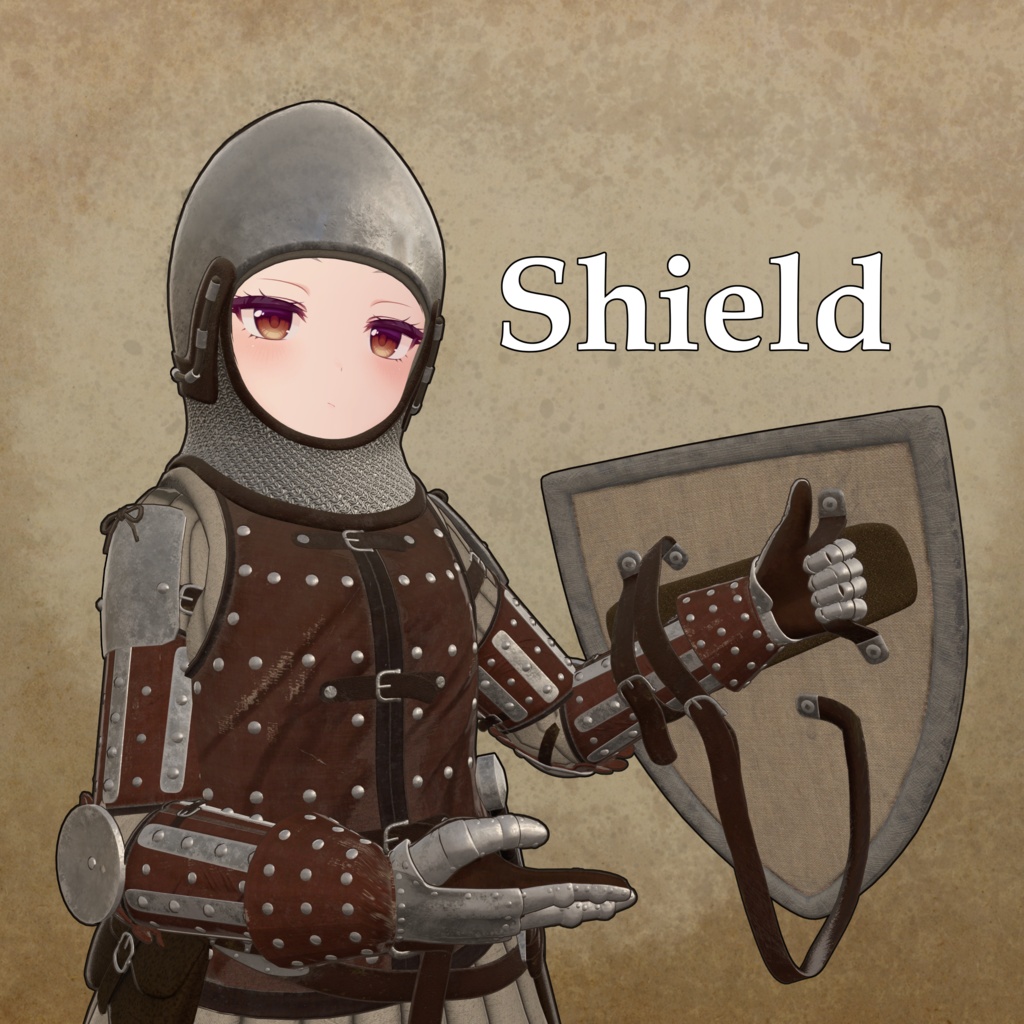 Medieval Mercenary Sergeant Armor Set