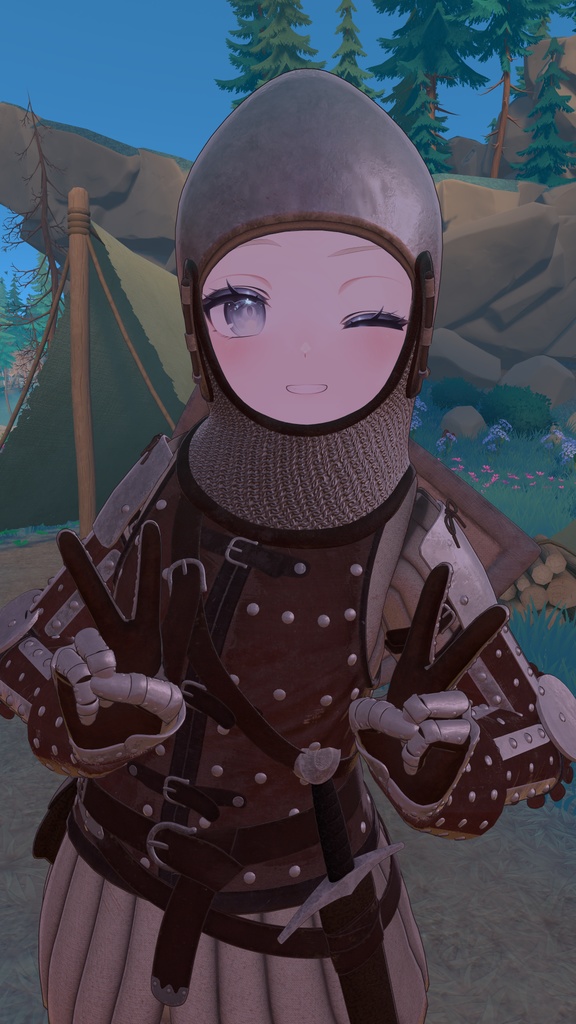 Medieval Mercenary Sergeant Armor Set