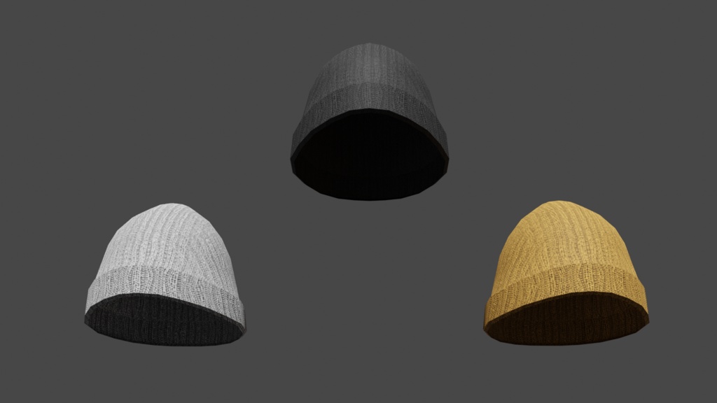 3種帽子セット