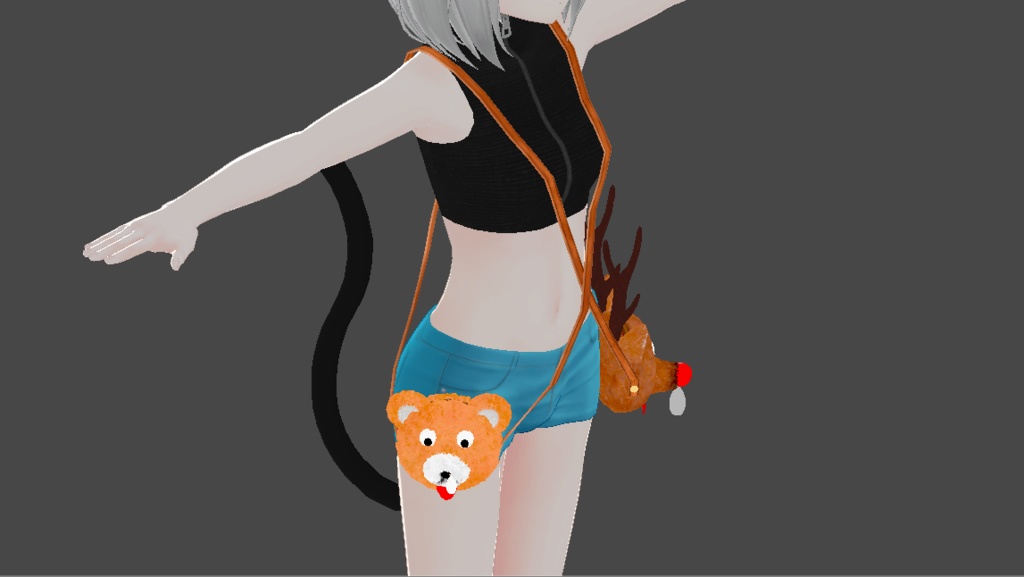 無料版あり「ラリクマ&ラリシカ」ポシェット