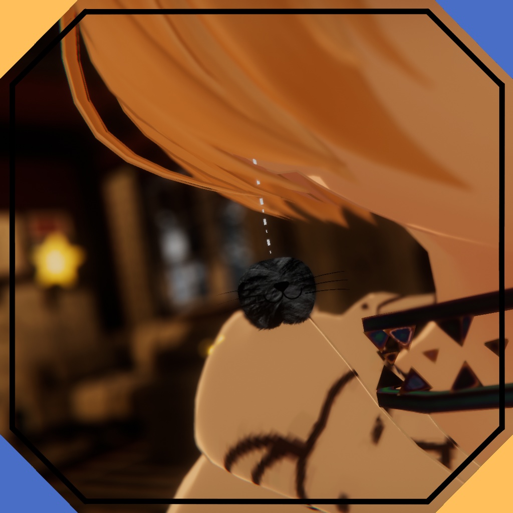 にゃんたまイヤリング