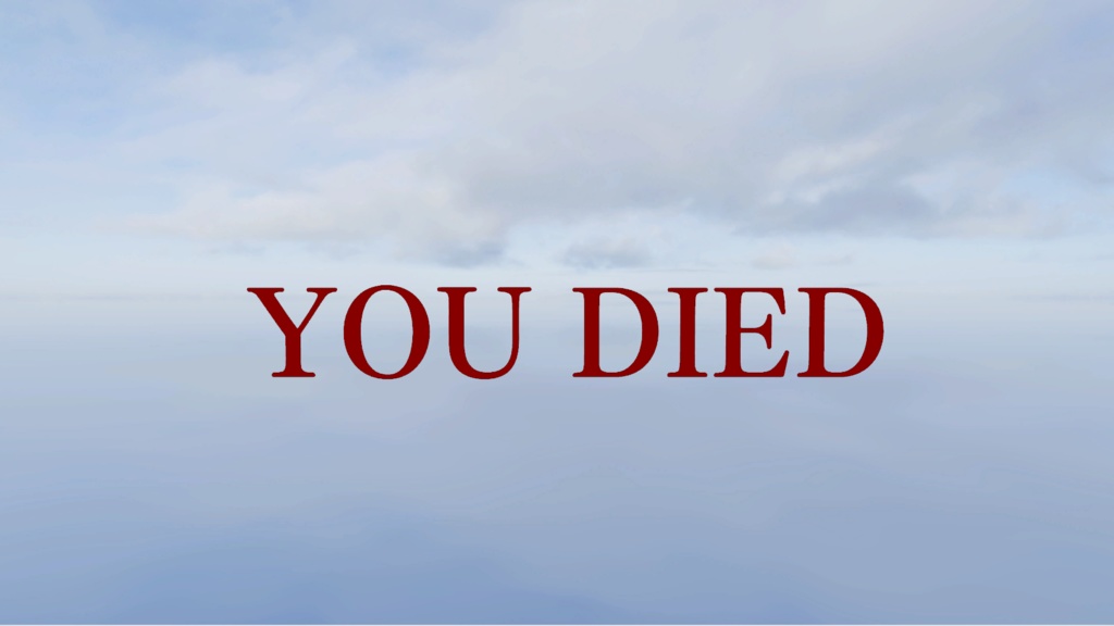 YOU DIED