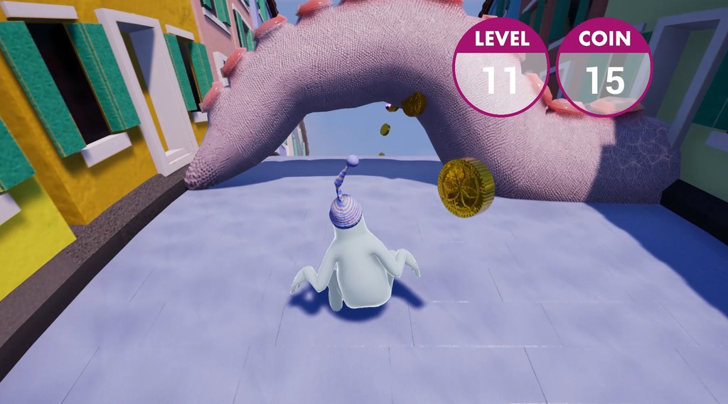 3Dランゲーム「廻道(mawarimichi)」