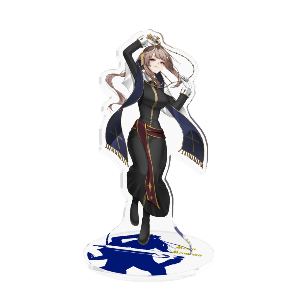 桃瀬もか-神父服寝そべりアクリルフィギュア-