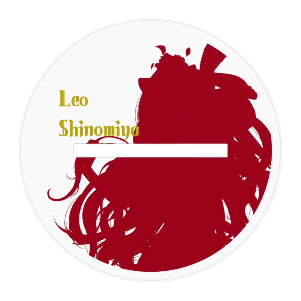 獅ノ宮れお-ドレス姿寝そべりアクリルフィギュア-