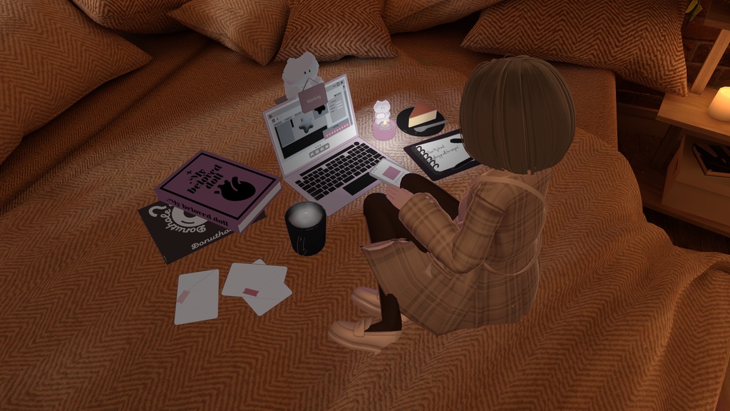 【簡単導入】ぐうたらごろねぴぃ~しぃ【VRChat向けギミック】