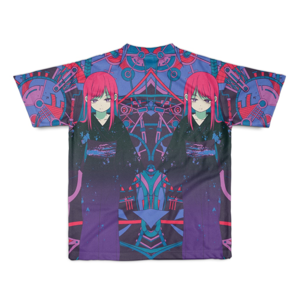 SUPER REUNION フルグラフィックTシャツ (Dark)