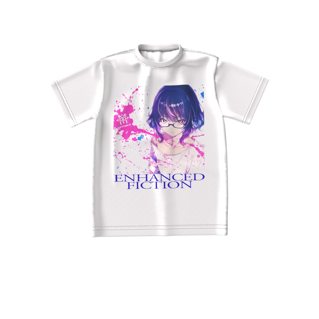 ENHANCED FICTION ビッグシルエットTシャツ