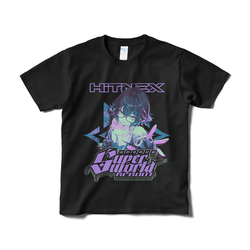 SUPER WORLD REBOOT Lo-Fi Tシャツ