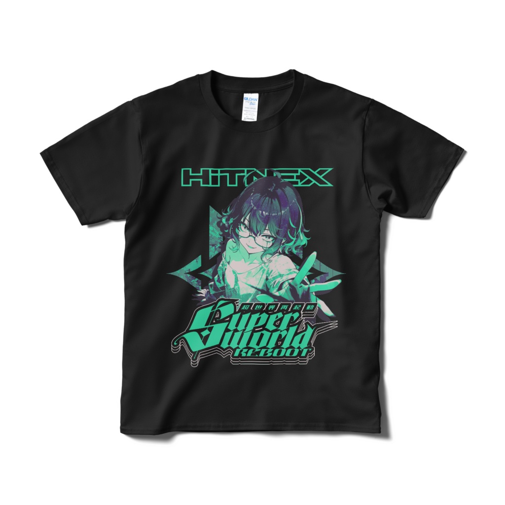 SUPER WORLD REBOOT Cyber Tシャツ