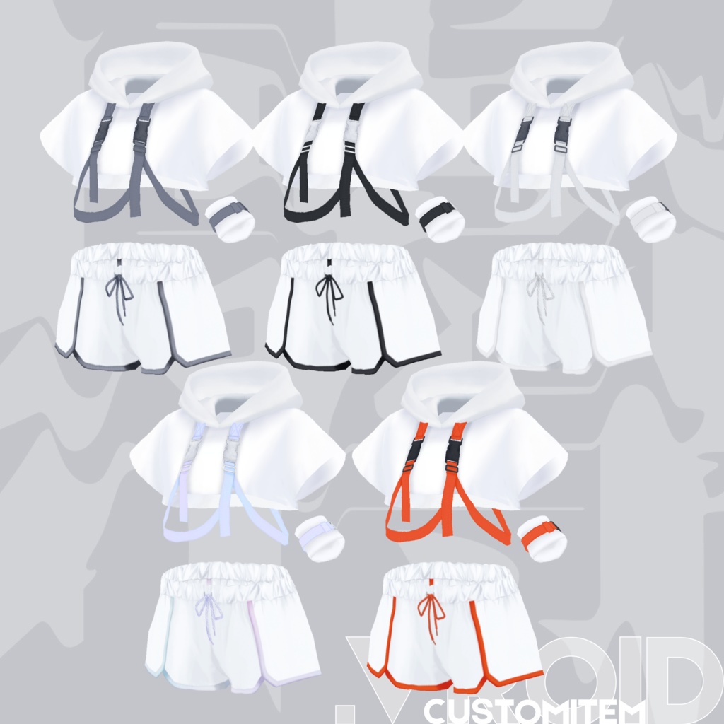 kowareul_20ss_swimwear | 水着 サンダル スポーツカジュアルスイムウェア #VRoid