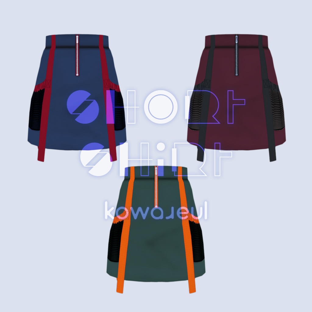 ショートスカート | #VRoid