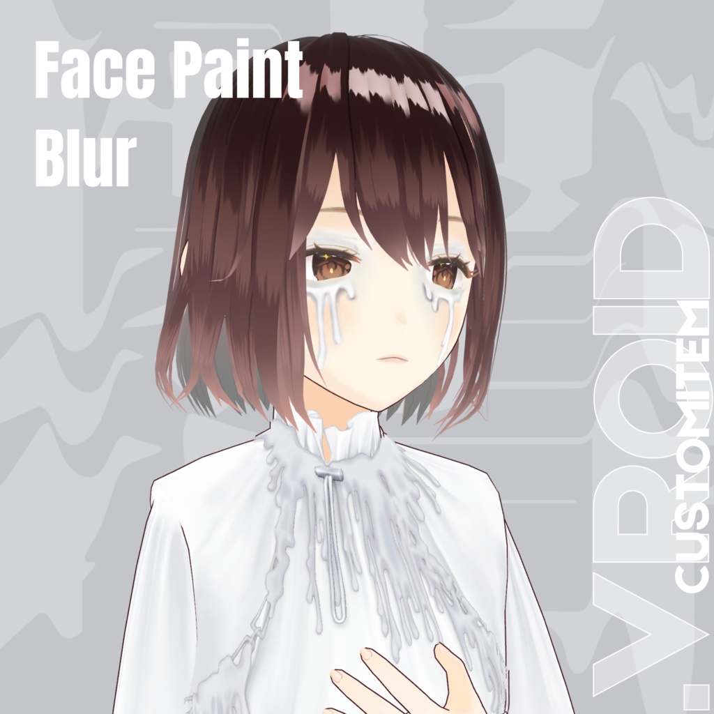 melt candle harness set | #VRoid #Halloween