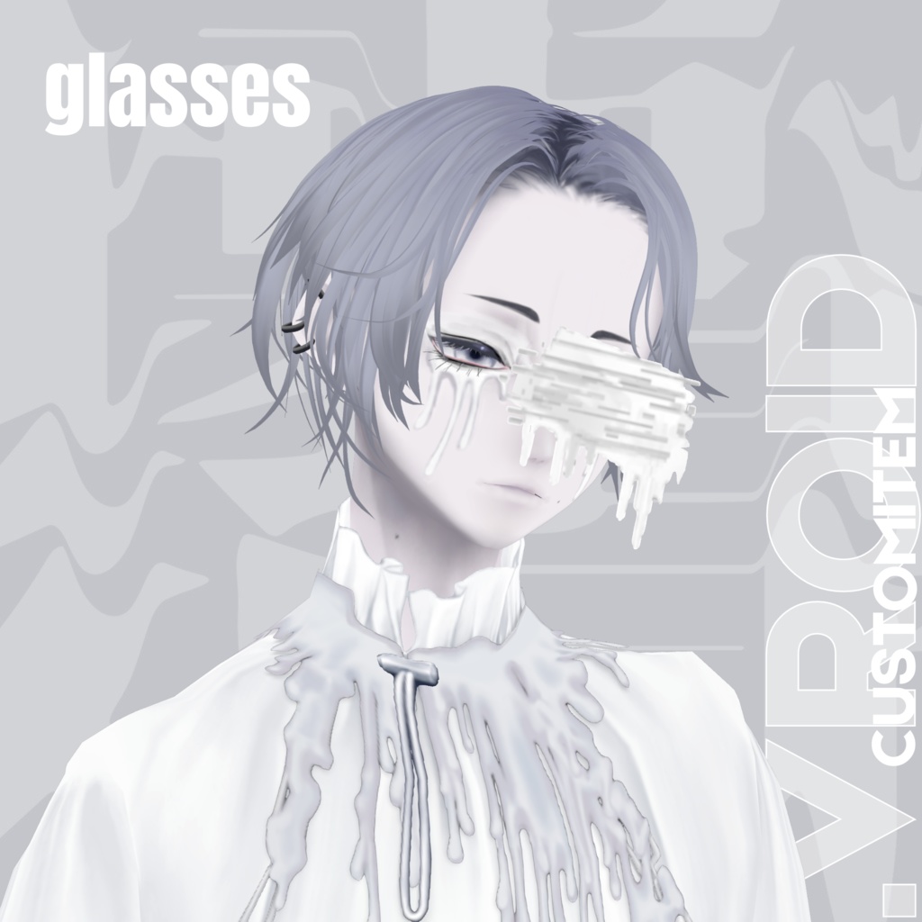 melt candle harness set | #VRoid #Halloween