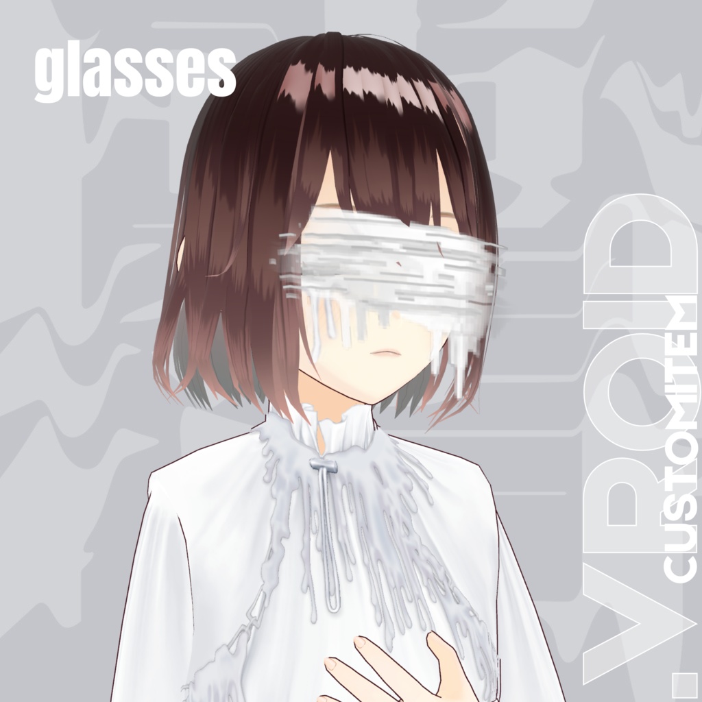 melt candle harness set | #VRoid #Halloween