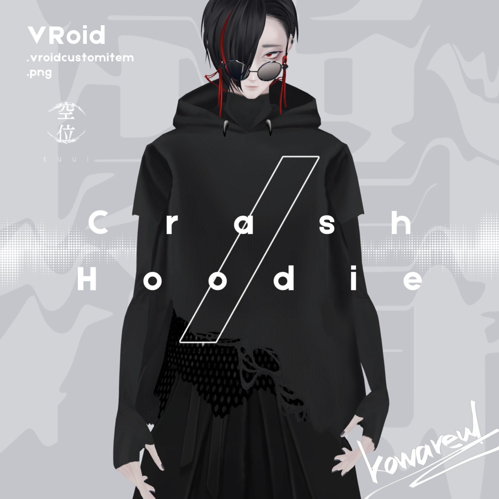 VRoid | Crash-Hoodie | Parker