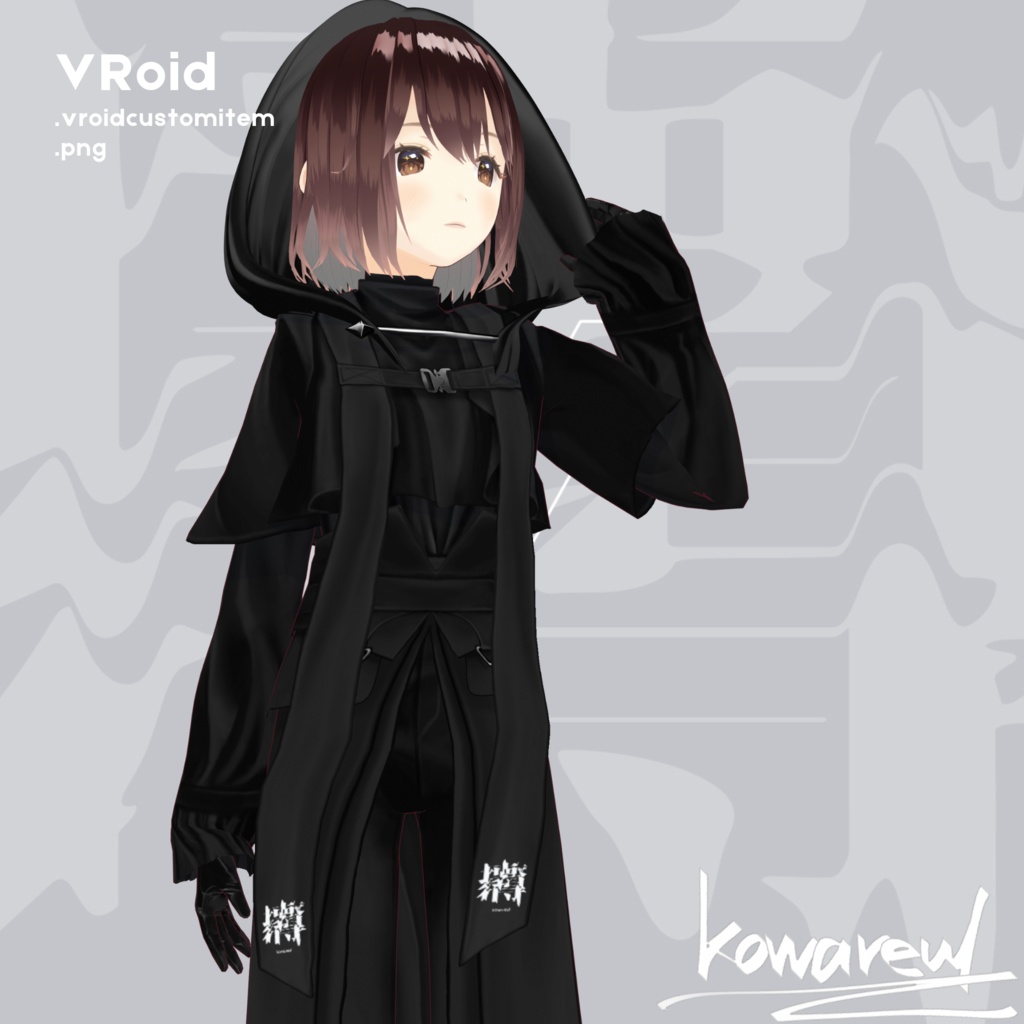 夜行礼装 night outfit | #VRoid #VRoidHalloween