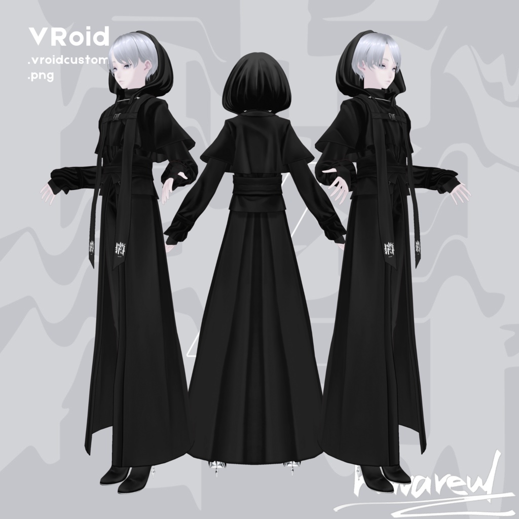 夜行礼装 night outfit | #VRoid #VRoidHalloween