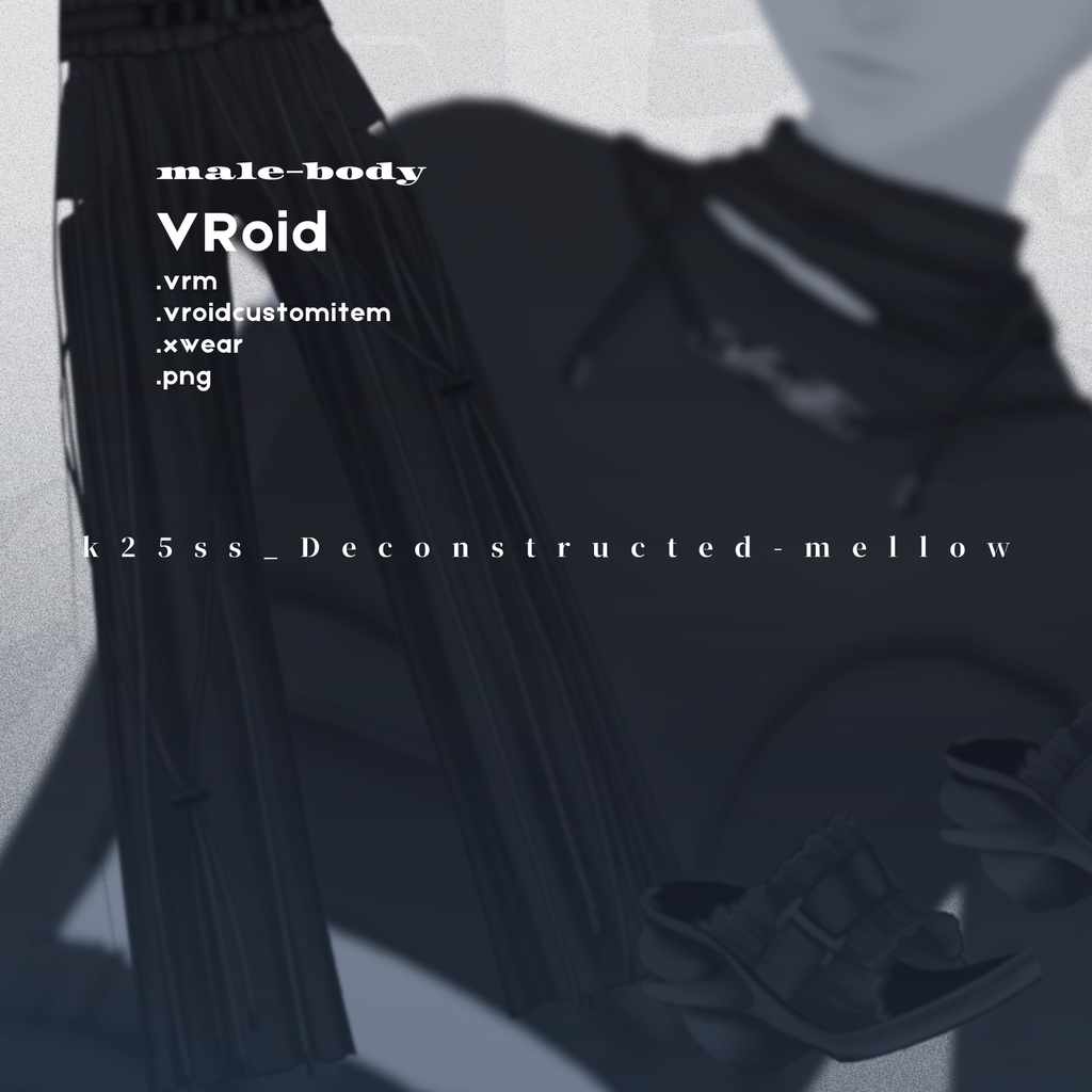 Deconstructed mellow setup | #VRoid #XWear