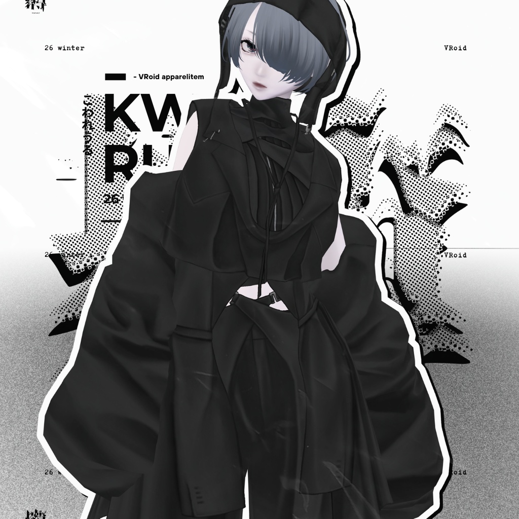FragmentedSuit | #VRoid #XWear