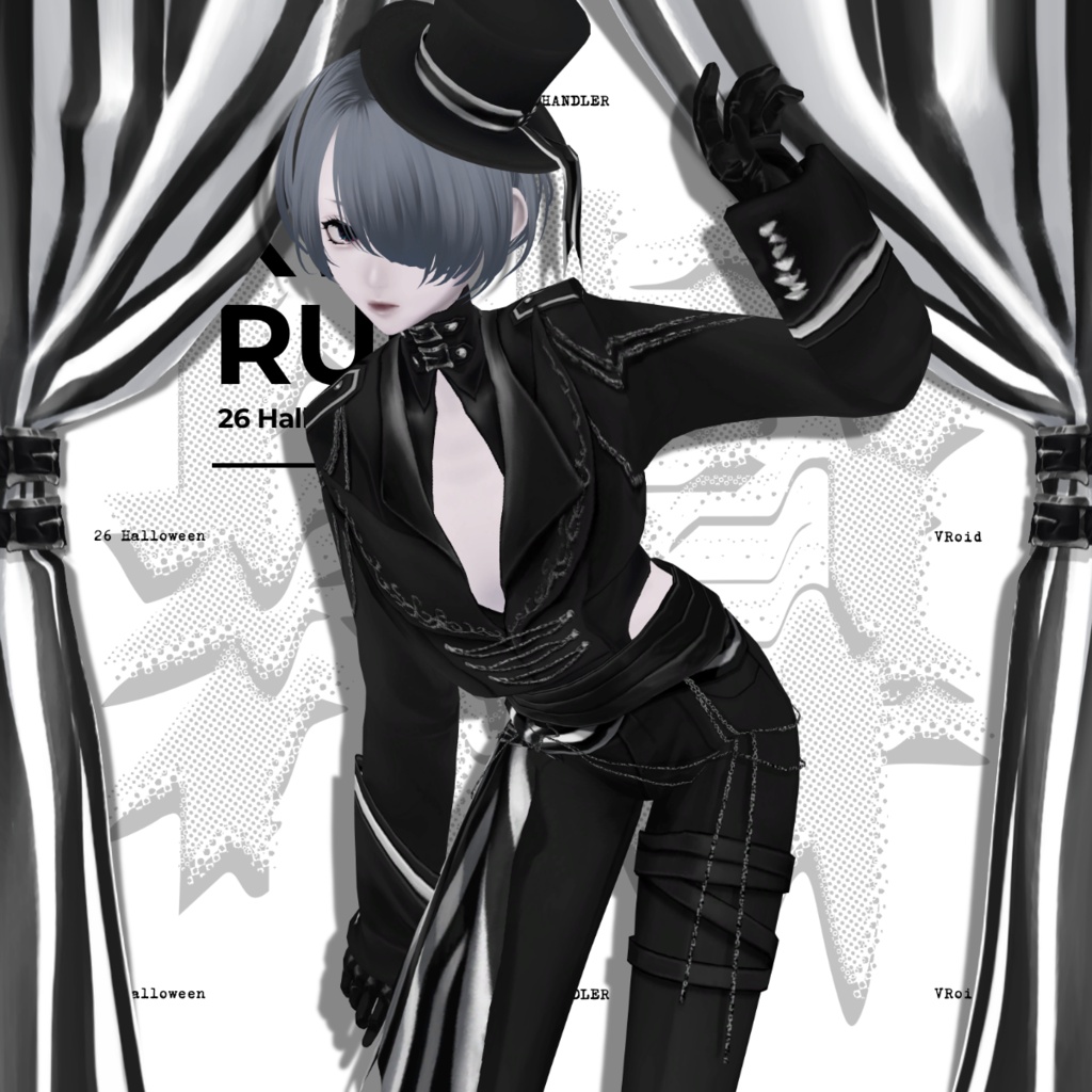 k26HW_Handler | #VRoid | #kowareul | #VRoidHalloween