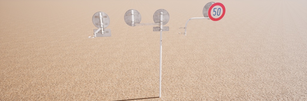 日本の道路標識(路側式/添架式)/Road signs in Japan (roadside / overhead)