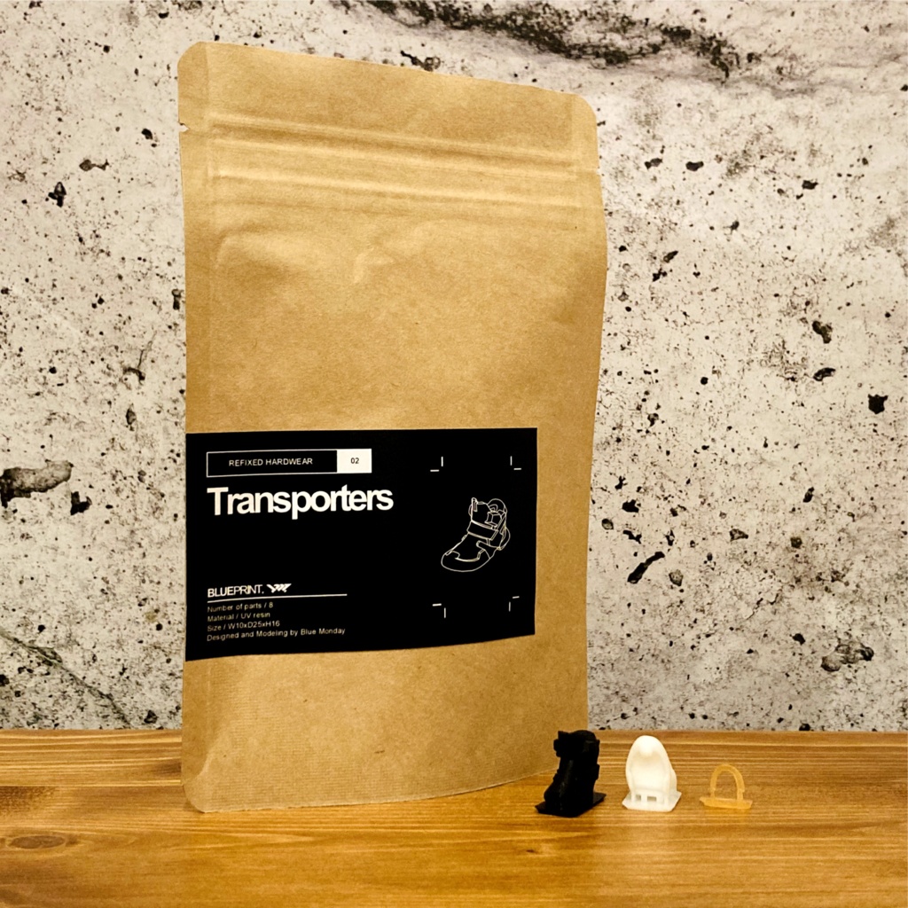 1/12スケール スニーカー『Transporters』BLACK