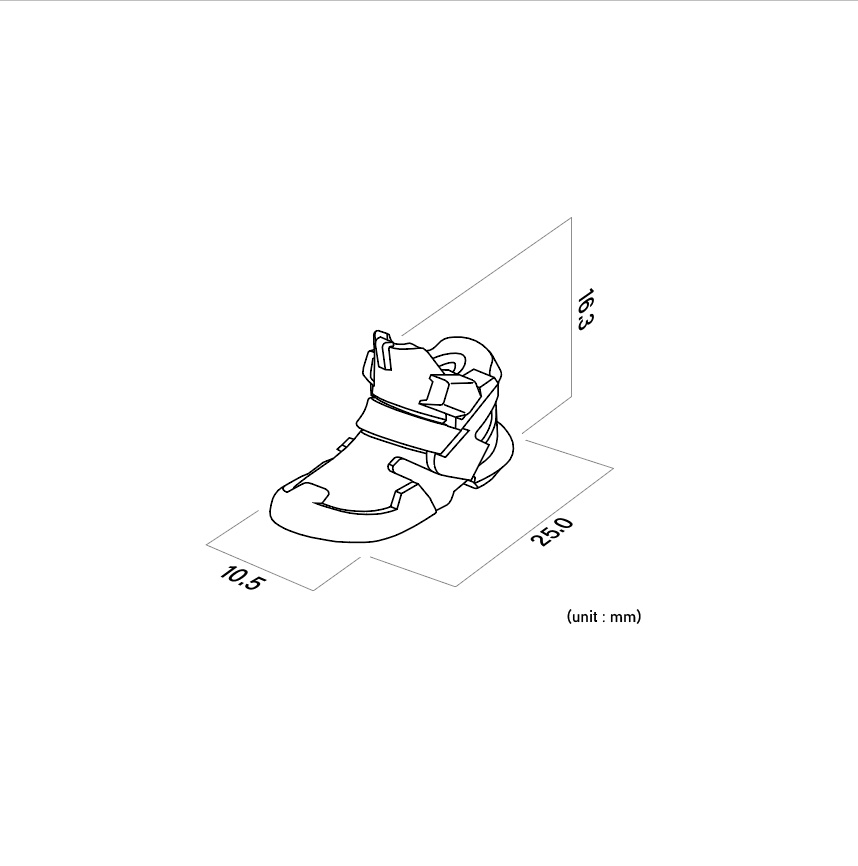 1/12スケール スニーカー『Transporters』BLACK
