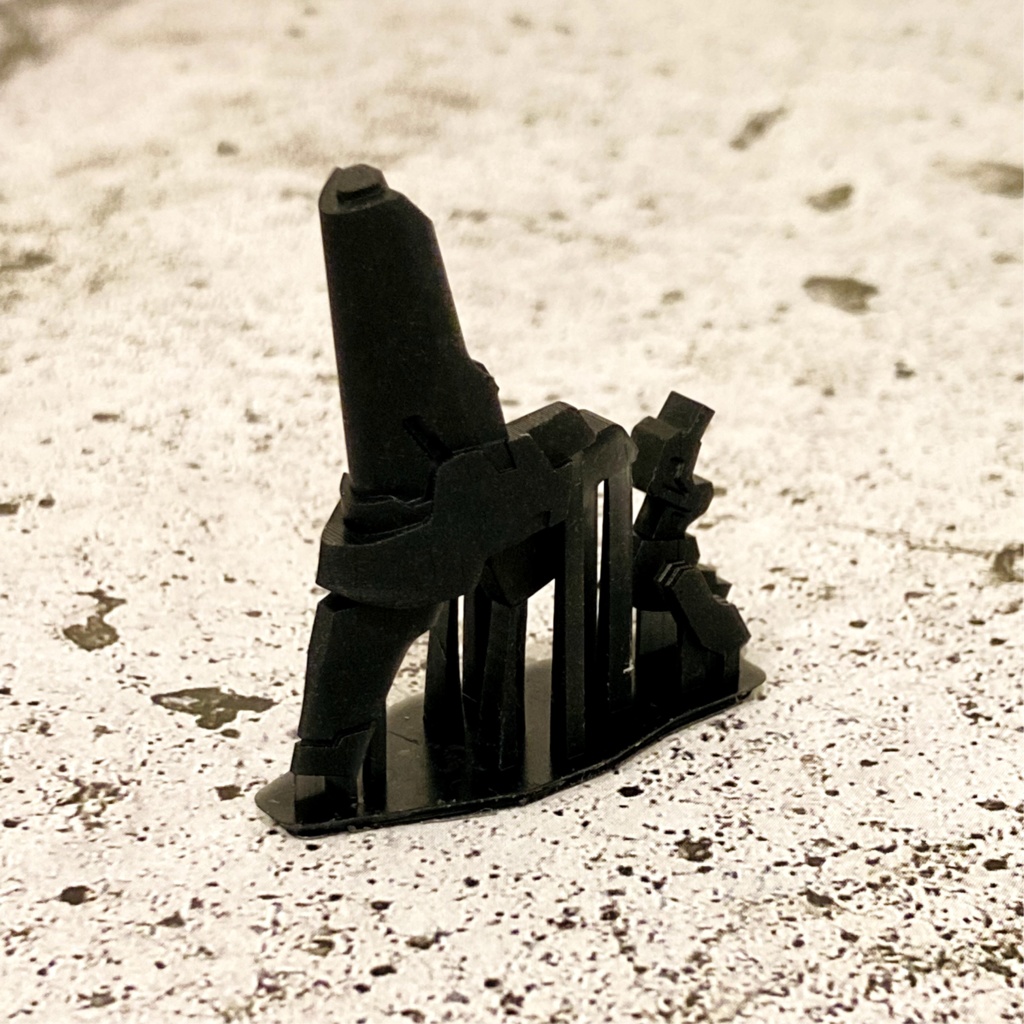 1/12スケール フットパーツ『Landing point』