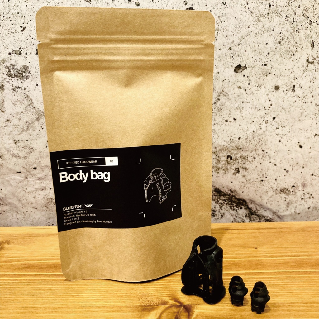 1/12スケール ジャケット『Body bag』