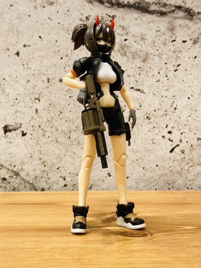 1/12スケール スニーカー『Flyte tyme』BLACK