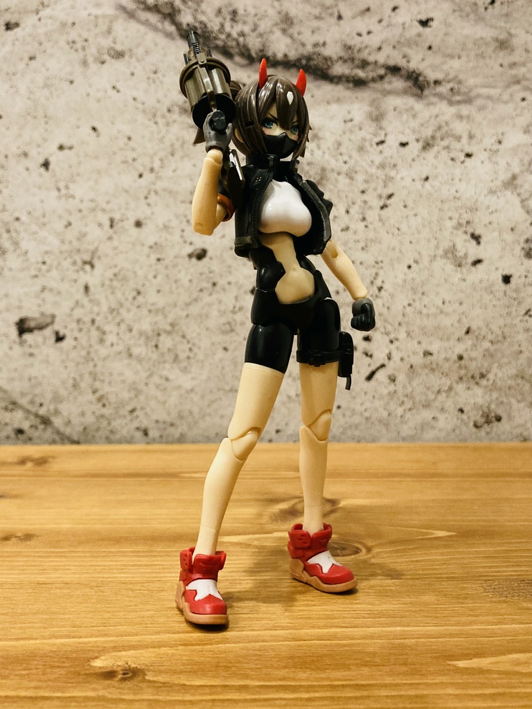 1/12スケール スニーカー『Flyte tyme』RED