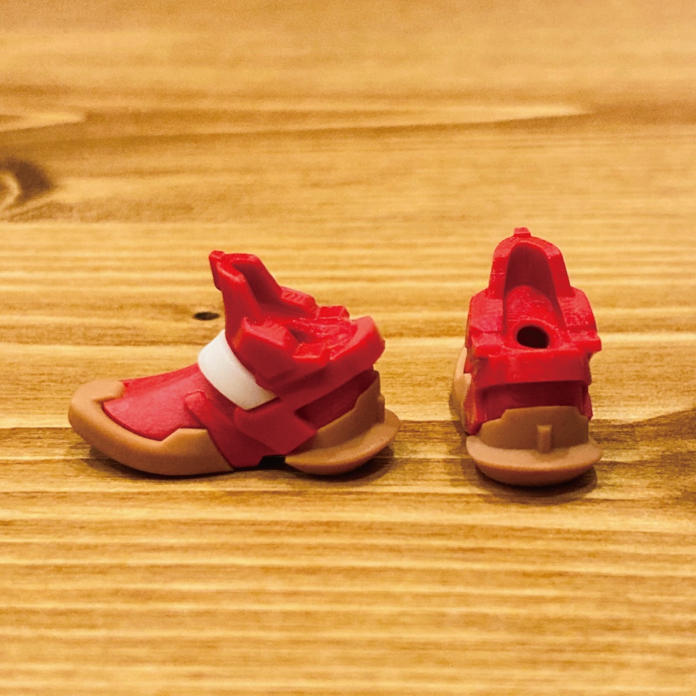 1/12スケール スニーカー『Transporters』RED
