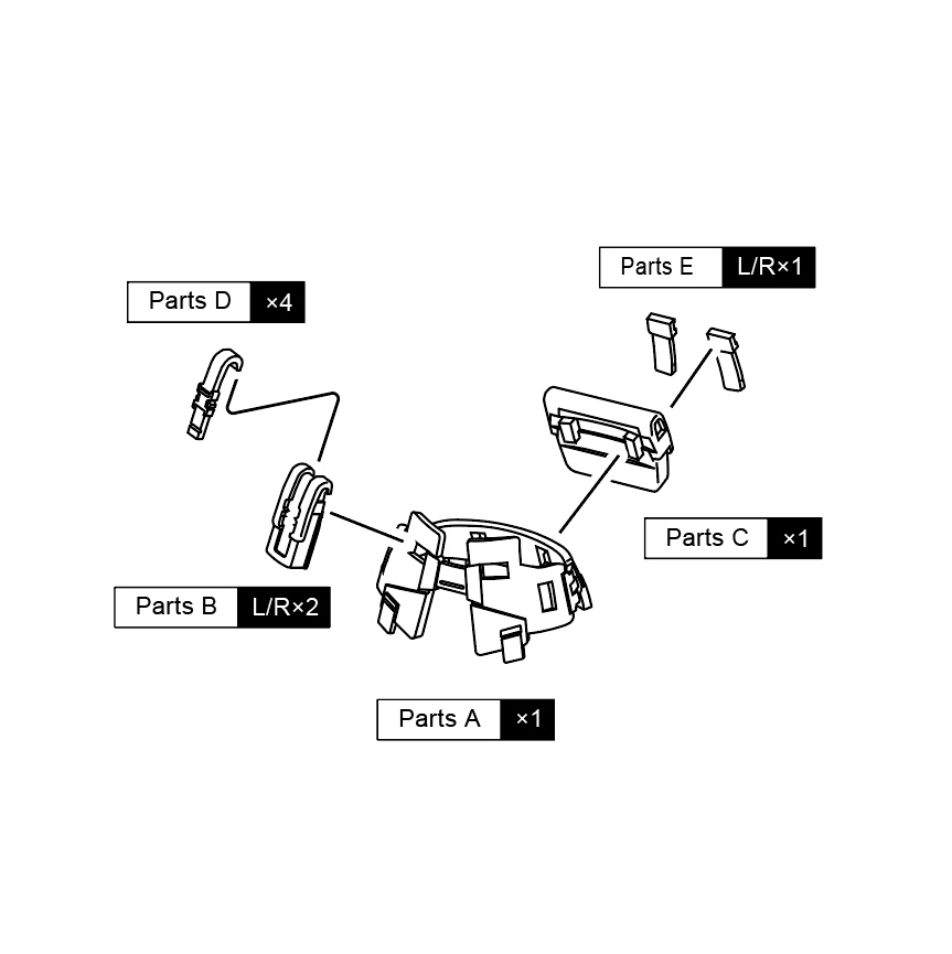 1/12スケール タクティカルポーチ『Taja』BLACK