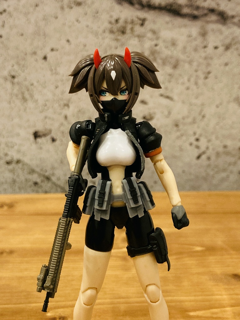 1/12スケール タクティカルポーチ『Taja』GRAY