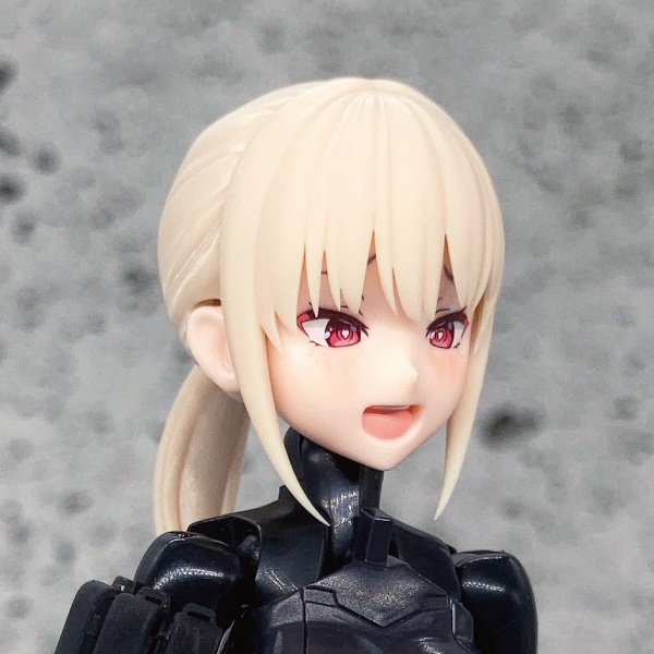 メガミデバイス用ウィッグ『Sole』(朱羅 / バレットナイツシリーズ共用)