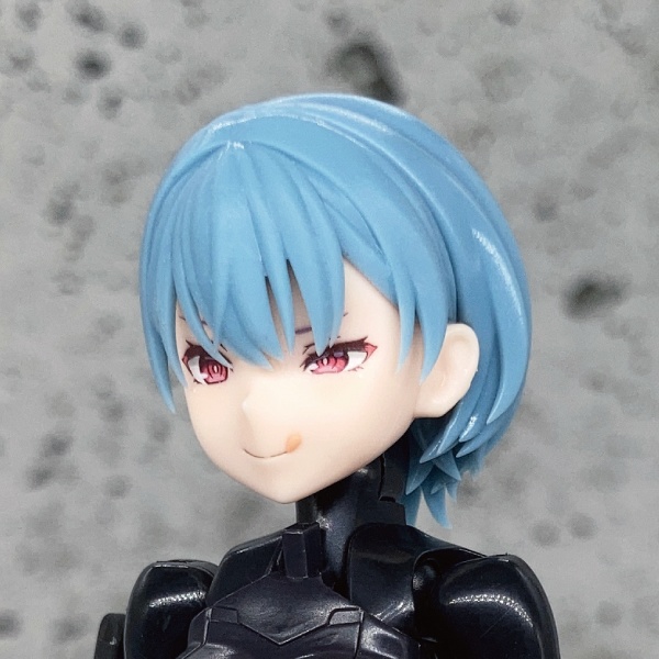 メガミデバイス用ウィッグ『312』(朱羅 / バレットナイツシリーズ共用)