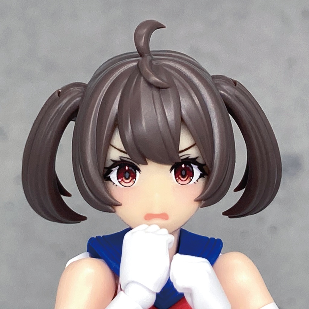 バスタードール ガンナー用カスタムフェイス・2