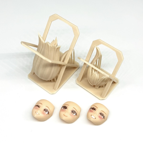 バスタードール用カスタムヘッドパーツセット・1 『橘アリサ』