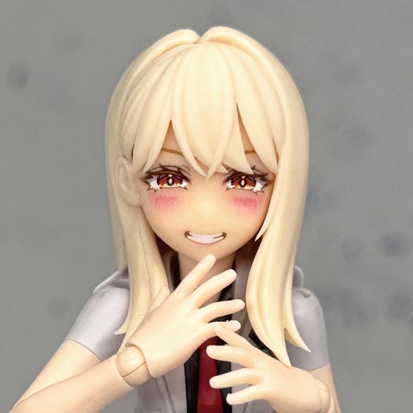 バスタードール用カスタムヘッドパーツセット・1 『橘アリサ』