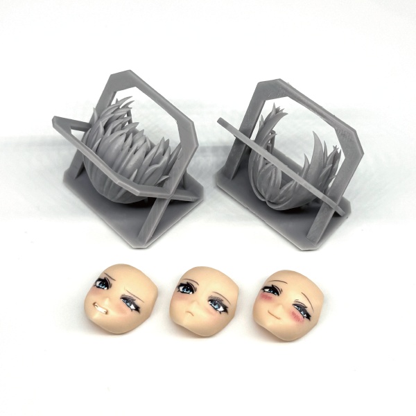 バスタードール用カスタムヘッドパーツセット・2 『榊るい』