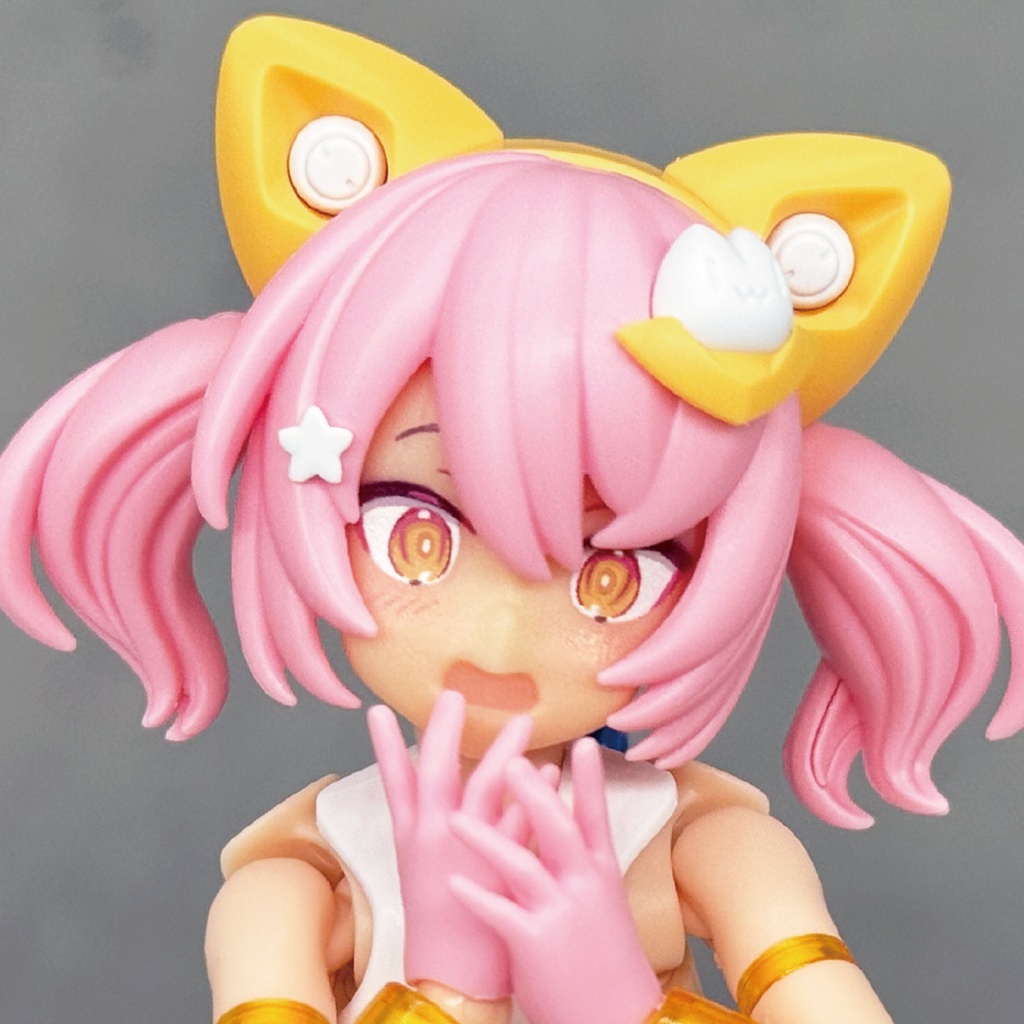 PUNI☆MOFU マオ用カスタムフェイス・1