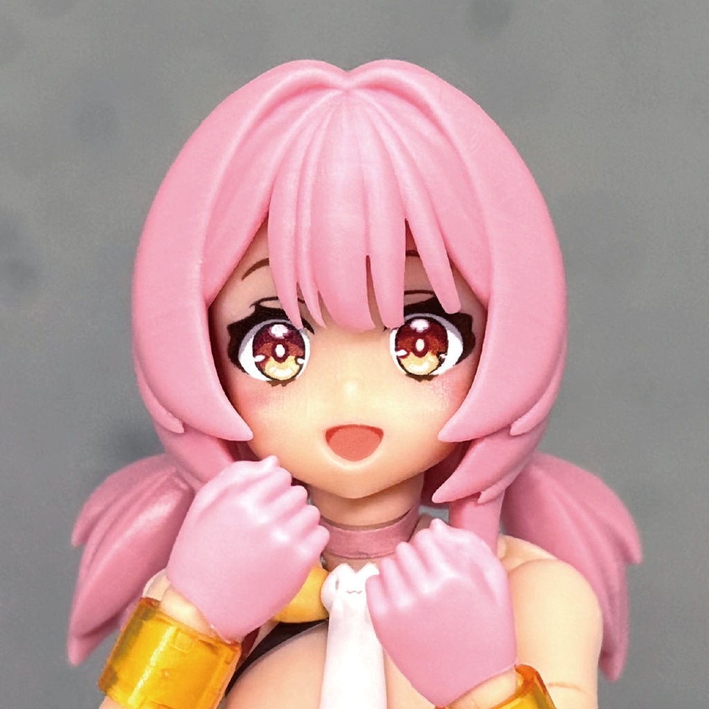 PUNI☆MOFU用カスタムヘッドパーツセット・2